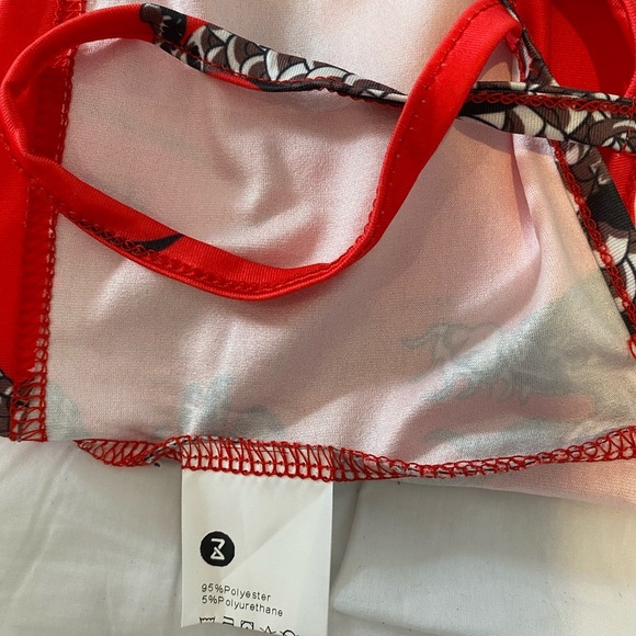 Red Dragon Skirt & Top Matching Set - Picture 11 of 12